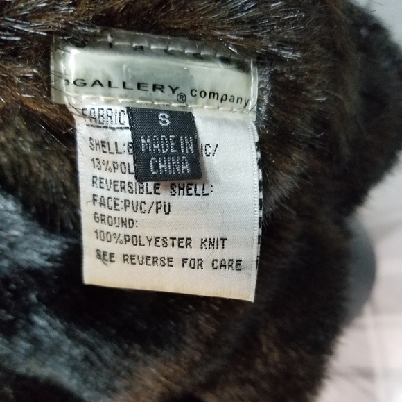 Giacca Sport | Faux Fur Reversible Sport Vest - Picture 9 of 10